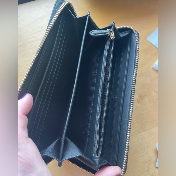 Kate Spade Madison Ross Toss Rose Printed Large Continental Wallet; NWT - Picture 10 of 15